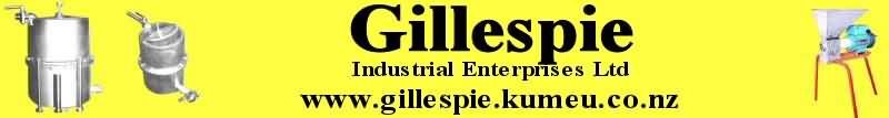 Gillespie Industrial Enterprises Products Gillespie Logo